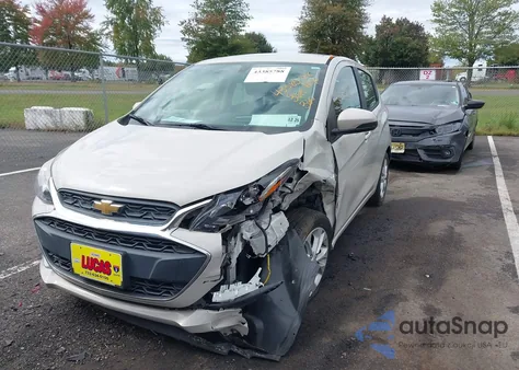 2020 Chevrolet Spark Fwd 1Lt Automatic from USA, damaged, VIN KL8CD6SA5LC456050